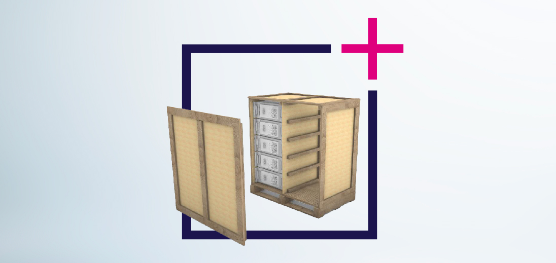 How to transport heavy battery modules?