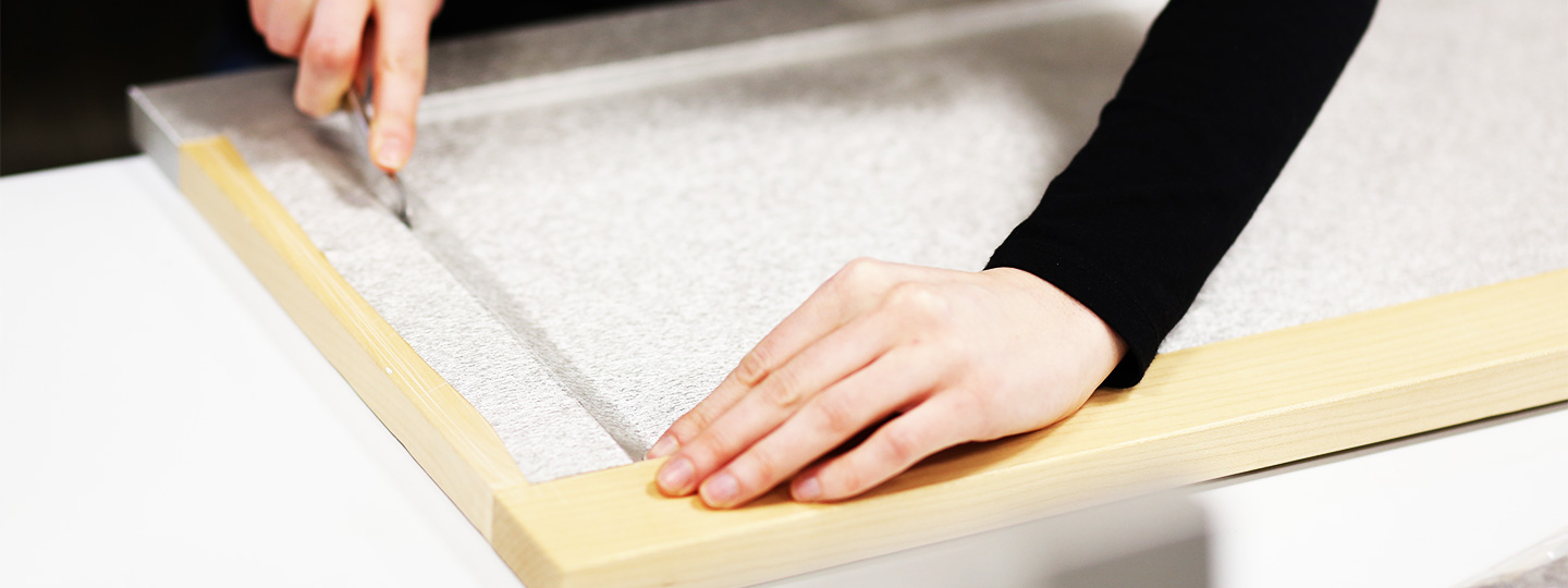 Interior film banner