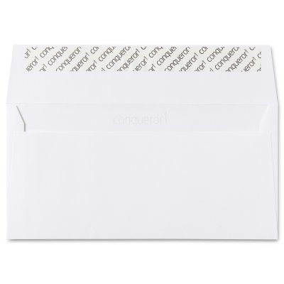 Enveloppe DL Conqueror Wove High White 120g/m² Boîte de 500 pièces