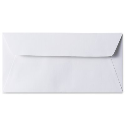 Enveloppe de création DL Rives Vergé Extra Blanc 120 g/m² avec fenêtre 35 mm x 100 mm Boîte de 500