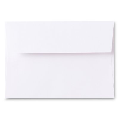Enveloppe C6 Conqueror Wove Brillant White 120g/m², avec fourreau Boîte de 500 pièces