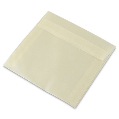 Enveloppe carrée 170 mm x 170 mm Curious Translucents Color Ivory 100 g/m² Boîte de 250