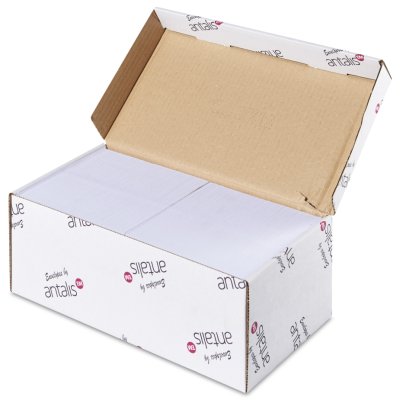 Enveloppe Commerciale- Antalis Prestige- Patte trapeze - Enveloppe mecanisable - Mise sous plis automatique - Fenetre - bande siliconee- Antalis