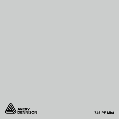 Avery 700 brillant 745 mist adhésif permanent 1230 mm x 50 m(745/1.23)