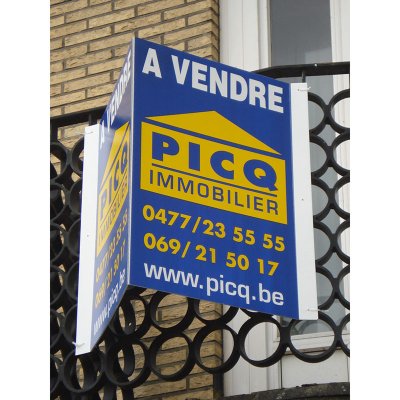 Panneau polypropylène alvéolaire Biprint Blanc