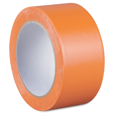Adhesif plastifie Orange- Ruban adhesif toile - Exterieur et interieur- calfeutrage - protection - masquage- Antalis