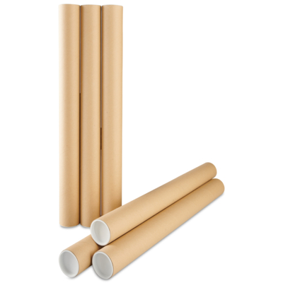Tube carton Rond