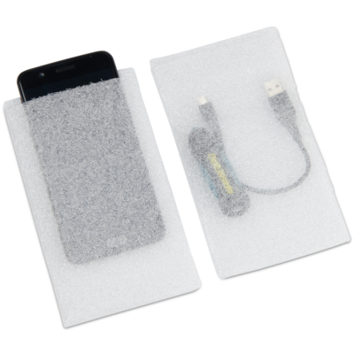 Pochette mousse de protection - Sac sans rabat- Emballer des objets fragiles- Antichoc - Anti rayure- Polyetylene basse densite- impermeable - triple protection - emballer- expedier- Antalis
