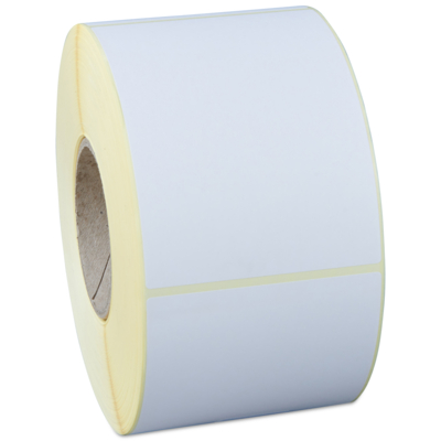 Etiquette adhesive lisse blanche - Etiquette imprimable avec film transfert - Antalis
