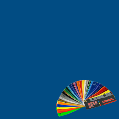 Adhésif de découpe Oracal 631 057-bleu traffic adhésif mat enlevable 630 mm x 50 m