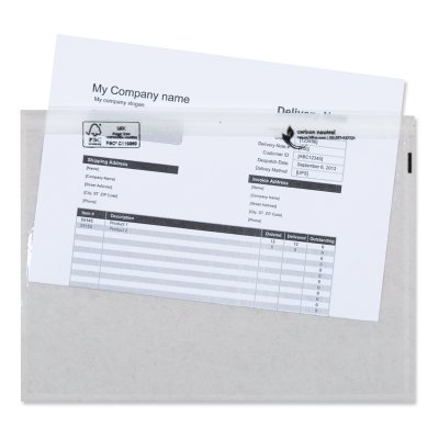 Pochette porte-document Master'in Access Transparent 245 mm x 330 mm