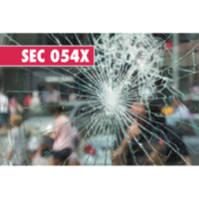 Film adhésif pour vitrages de sécurité Extérieure - Reflectiv SEC054X