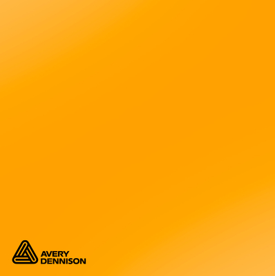 Avery, 500, gloss, EG, PVC, 516 light orange, 0.080mm, 1230mm x 50.00m, Core diameter: 76mm, permanent adhesive, pallet of 1 reel, 516EG/1.23