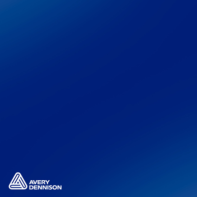 Avery, 500, brillant, EG, PVC, 528 bleu éclatant, 0.080mm, 1230mm x 50.00m, diamÃ¨tre mandrin: 76mm, adhésif permanent, Palette de 1 bobine, 528EG/1.23