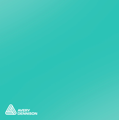 Avery, 500, gloss, EG, PVC, 536 mint, 0.080mm, 1230mm x 50.00m, Core diameter: 76mm, permanent adhesive, box of 1 roll, 536EG/1.23