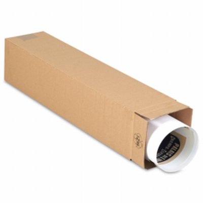 Tube carton carré