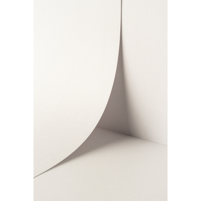 Keaykolour Buckram White 340g/m² 700mm x 1000mm Paquet de 50 feuilles