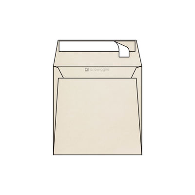 Enveloppes carrées 170 x 170 mm sans fenêtre Curious Translucents Color vélin, perle, strip, patte droite 100g/m2
