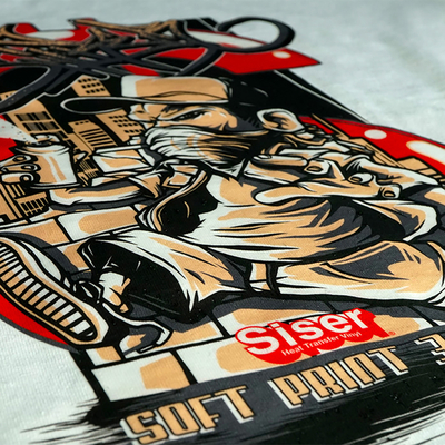 Siser, Soft Print 3.0, mat, polyuréthane, transparent, 45µm, 750mm x 25.00m, hotmelt, Boîte de 1 rouleau, SOFTPRINTTRSP/0.75