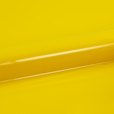 Siser, PS Film Extra, satiné, polyuréthane, N0005 - jaune soleil, 90µm, 500mm x 25.00m, hotmelt, Boîte de 1 rouleau, N0005/0.50