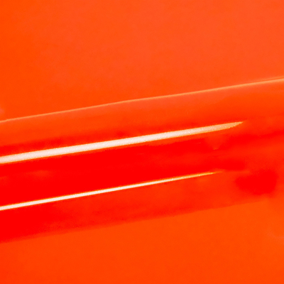 Siser, PS Films, satiné, polyuréthane, A0023 - orange fluo, 90µm, 500mm x 25.00m, hotmelt, Boîte de 1 rouleau, A0023/0.50