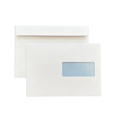 Enveloppe C5 Blanche 90 g/m² avec fenêtre 45x100 - Antalis Premium