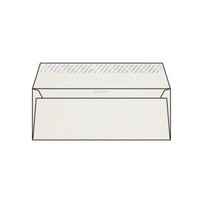Enveloppe DL Conqueror Laid High White 120g/m² Boîte de 500 pièces