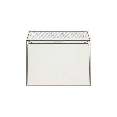 Enveloppe C5 Conqueror Laid High White 120g/m², avec fourreau Boîte de 250 pièces