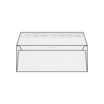 Enveloppe DL Conqueror Wove Diamond White 120g/m² Boîte de 500 pièces