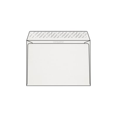 Enveloppe C5 Conqueror Wove Brilliant White 120g/m², avec fourreau Boîte de 250 pièces