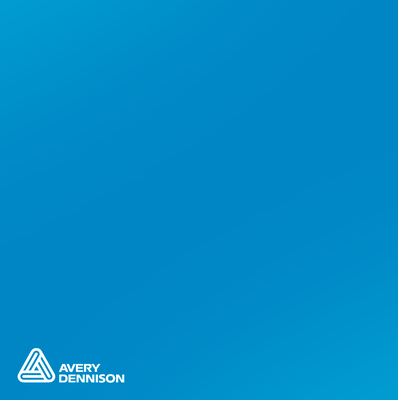 Avery, 500, matt, EM, PVC, 538 gentian blue, 0.080mm, 615mm x 50.00m, Core diameter: 76mm, semi-permanent adhesive, pallet of 1 reel, 538EM/0.615