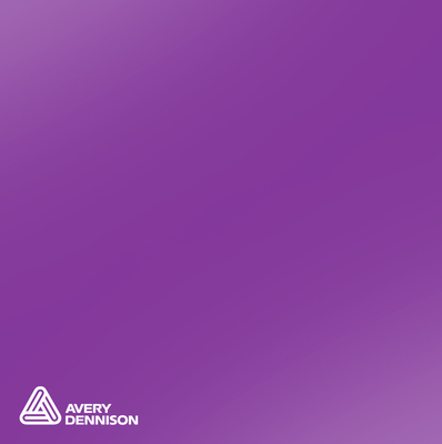 Avery, 500, matt, EM, PVC, 522 violet, 0.080mm, 615mm x 50.00m, Core diameter: 76mm, semi-permanent adhesive, pallet of 1 reel, 522EM/0.615