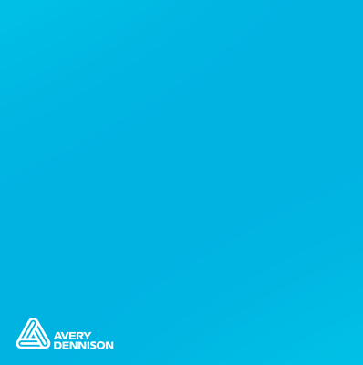 Avery, 500, gloss, EG, PVC, 537 light blue, 0.080mm, 615mm x 50.00m, Core diameter: 76mm, permanent adhesive, pallet of 1 reel, 537EG/0.615