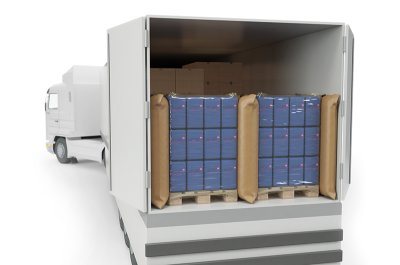 Protection pour Produit Lourd- barriere antichoc- gaines de protection en filet extensible- emballage- transport- calage- palette- Antalis