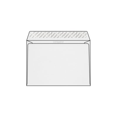 Enveloppe C5 Conqueror Wove Diamond White 120g/m², avec fourreau Boîte de 250 pièces