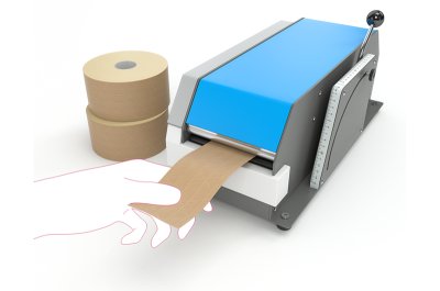 Bande Adhesive Gommee - Bande adhesive en Kraft - temoin d'inviolabilite- Antalis