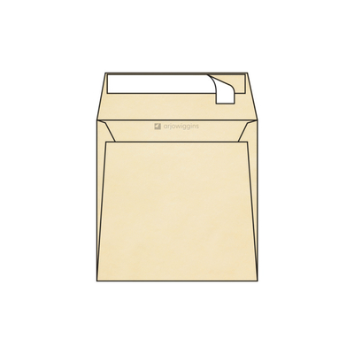 Enveloppes carrées 170 x 170 mm sans fenêtre Curious Translucents Color vélin, ivory, strip, patte droite 100g/m2