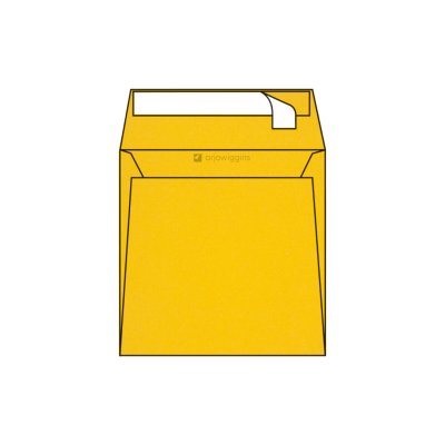 Enveloppe Carrée Pop'Set, 170x170, Enveloppe de creation,Jaune, Sushine Yellow, Antalis France