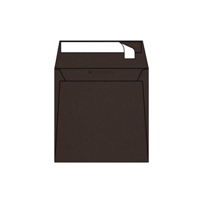 Enveloppe Carrée Pop'Set, 170x170, Enveloppe de creation,Marron, Hot Brown, Antalis France