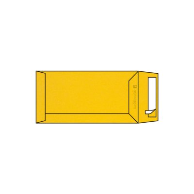 Pochette - Enveloppe Pop'Set, 110x220, DL , Enveloppe de creation,Jaune, Sunshine Yellow, Antalis France