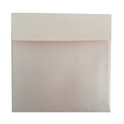 Enveloppe carrée - Curious Metallics - Pink quartz