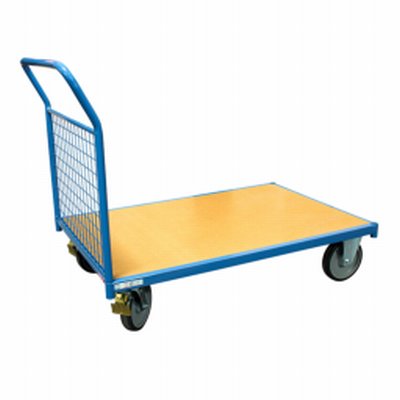 Photo Chariot modulaire 500 kg 1 dossier grillagé amovible