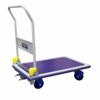 Photo Chariot acier dossier rabattable 300 kg
