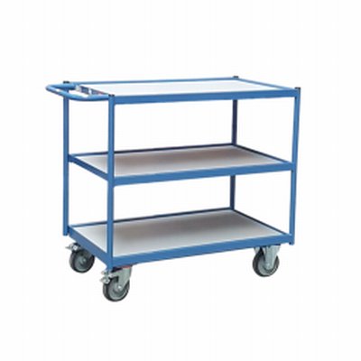 Photo Servante 3 plateaux bois 250 kg
