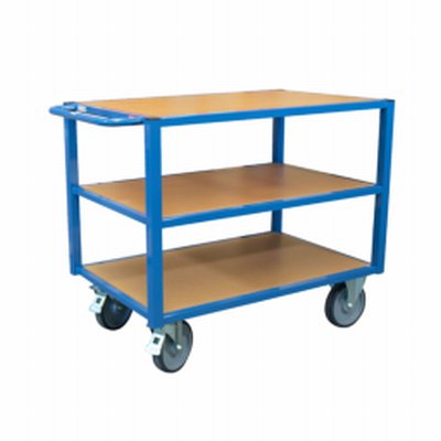 Photo Servante établi 3 plateaux bois 500 kg