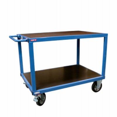 Photo Servante d'atelier mécano soudée 1 tonne, 1 plateau