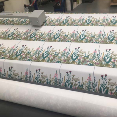Tissus haut de gamme Dakota Blanc 358g/m² 1420 mm x 10 m