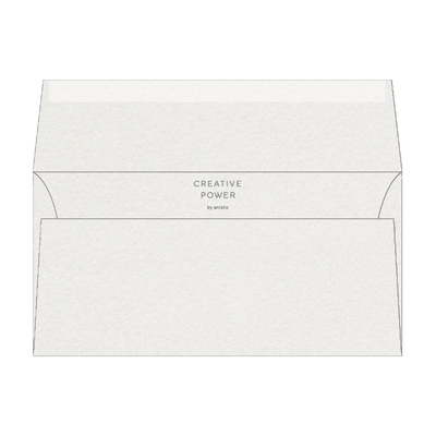 Enveloppe DL Curious Metallics Ice Silver 120 g/m² Boîte de 250