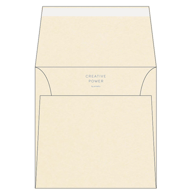 Enveloppe carrée Olin Colours Ivory 120 g/m²