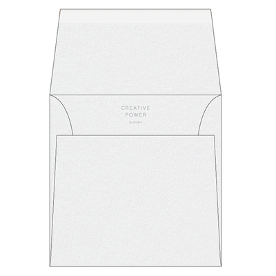 Enveloppe carrée Rives Tradition Bright White 120 g/m² Boîte de 250
